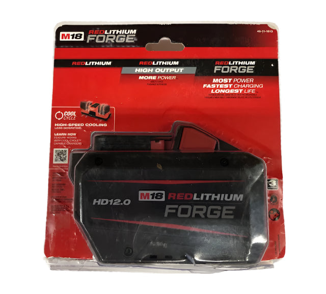 Milwaukee M18 18V Lithium-Ion REDLITHIUM FORGE HD 12.0 Ah Battery Pack
