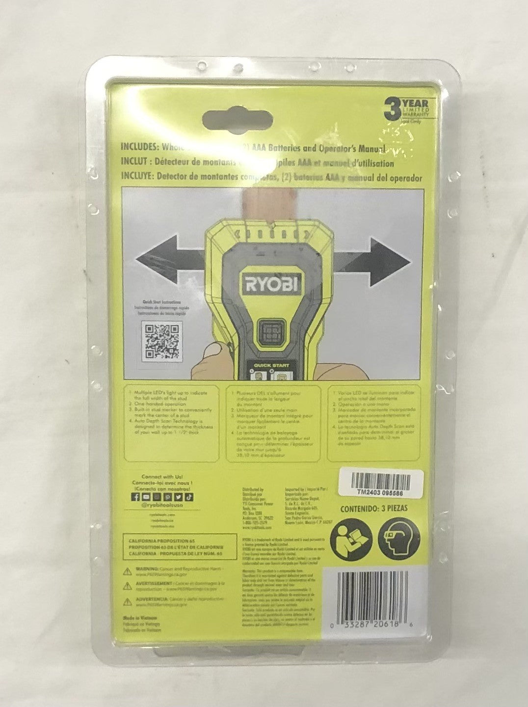 RYOBI Whole Stud Finder