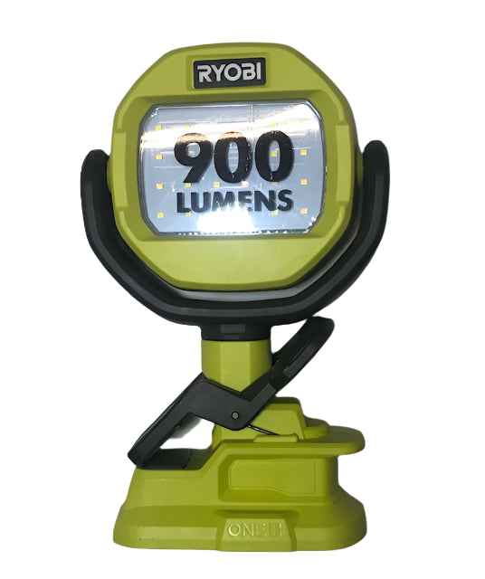RYOBI ONE+ 18V Cordless LED Clamp Light Kit with 1.5 Ah Battery and Charger