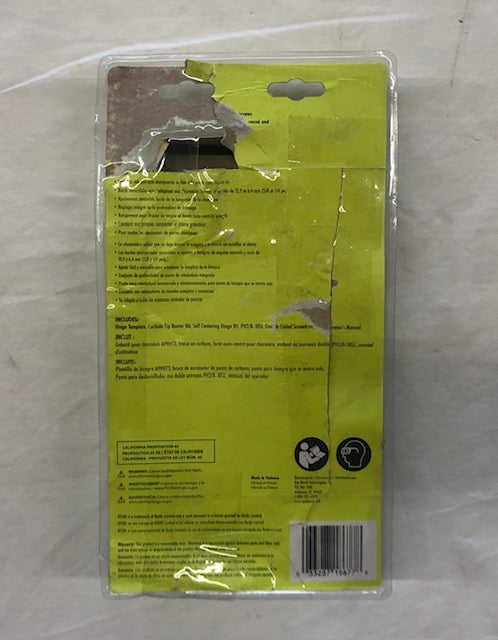 RYOBI Door Hinge Template