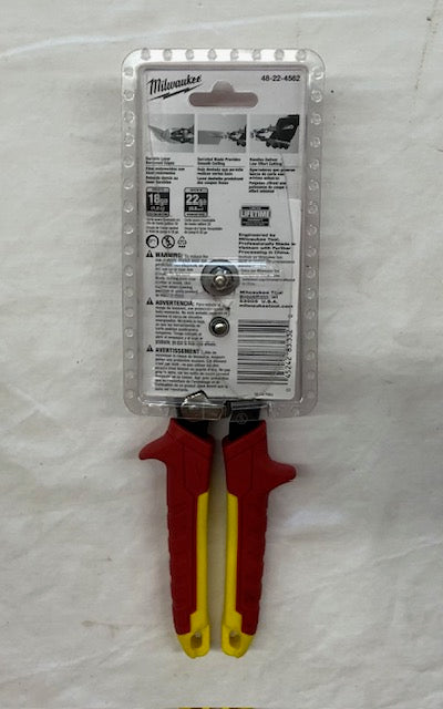 Milwaukee 10 in. Straight-Cut Offset Aviation Snips
