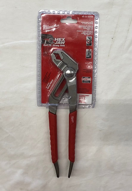Milwaukee 10 in. V-Jaw Pliers with Comfort Grip and Reaming Handles