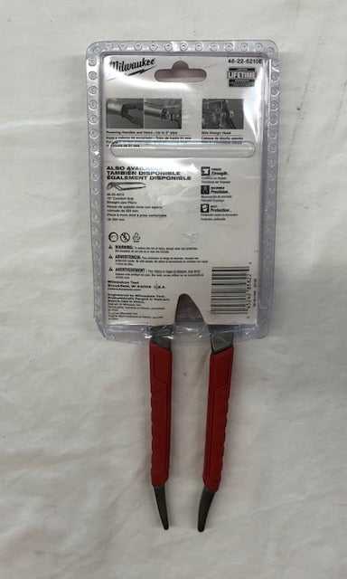 Milwaukee 10 in. V-Jaw Pliers with Comfort Grip and Reaming Handles