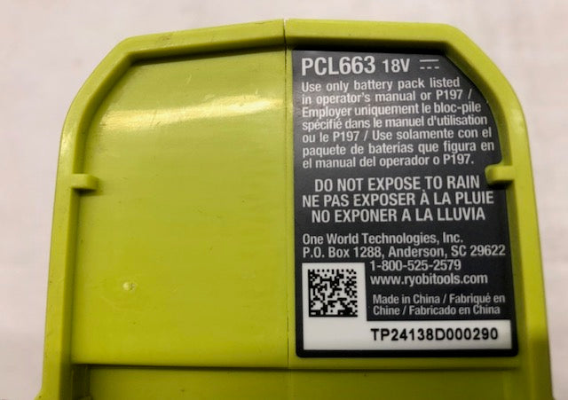RYOBI ONE+ 18V Cordless LED Clamp Light (Tool Only)