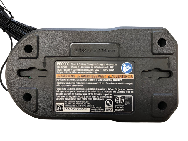 RYOBI ONE+ 18V Lithium-Ion 2.0 Ah Compact Battery and Charger Starter Kit