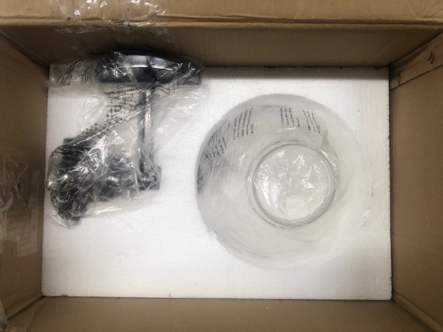Signature Hardware Barwell Single Light 14" Tall Wall Sconce with Clear Glass Shade - Gunmetal