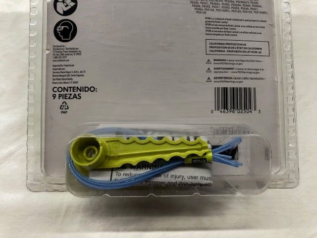 RYOBI 2-in-1 Pivoting Fixed Line and Bladed Head