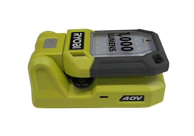RYOBI 40V Cordless Battery Topper LED Work Light (Tool Only)