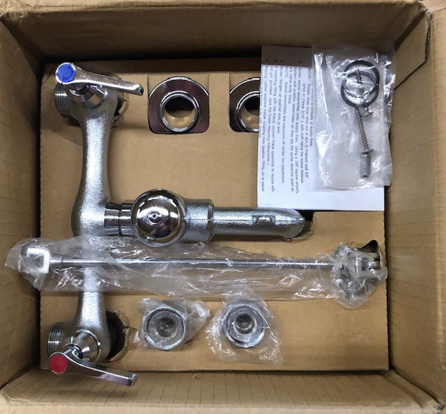 Speakman SC-5812-RCP Commander Service, Rough Chrome-Plated Utility Sink Faucet