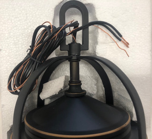 Westinghouse Grandview 1-Light Oil Rubbed Bronze with Highlights Outdoor Hanging Pendant