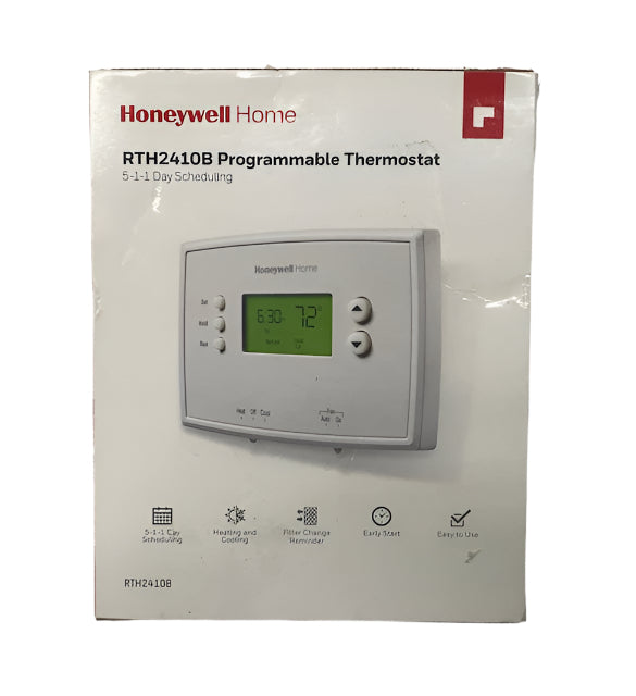 Honeywell Home 5-1-1 Day Programmable Thermostat with Digital Backlit Display