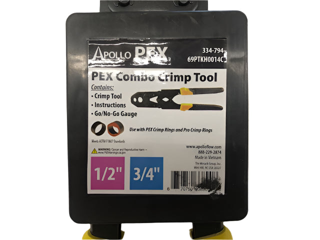Apollo 1/2 in. and 3/4 in. PEX-B Crimp Tool