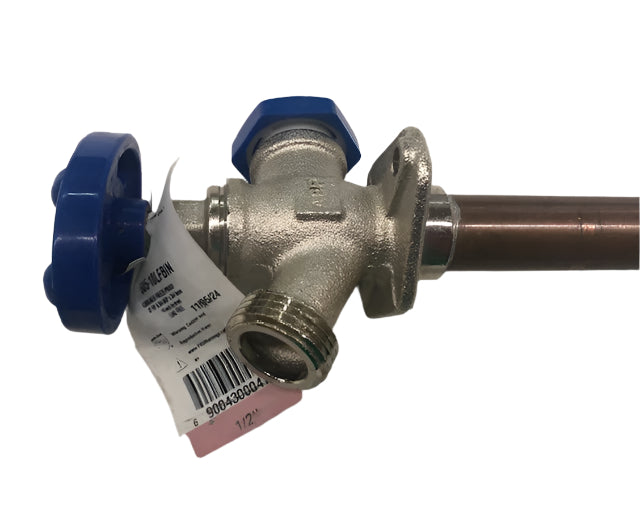 Arrowhead Brass 1/2 FIP in. x 3/4 in. MHT x 10 in. icebreaker Lead Free Freeze-Proof Wall Hydrant Sillcock Valve