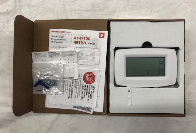 Honeywell Home 7-Day Programmable Thermostat with Touchscreen Display