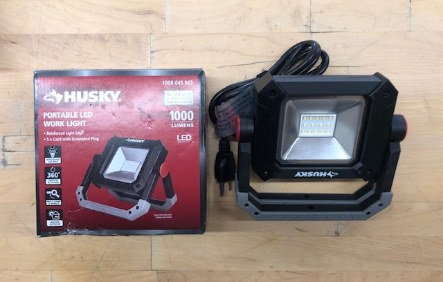 Husky 1000 Lumens LED Portable Work Light