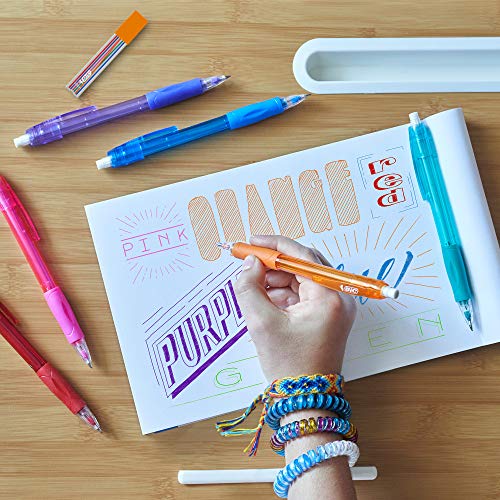 BIC Velocity Mechanical Pencils with Colored Leads - 6 Ct