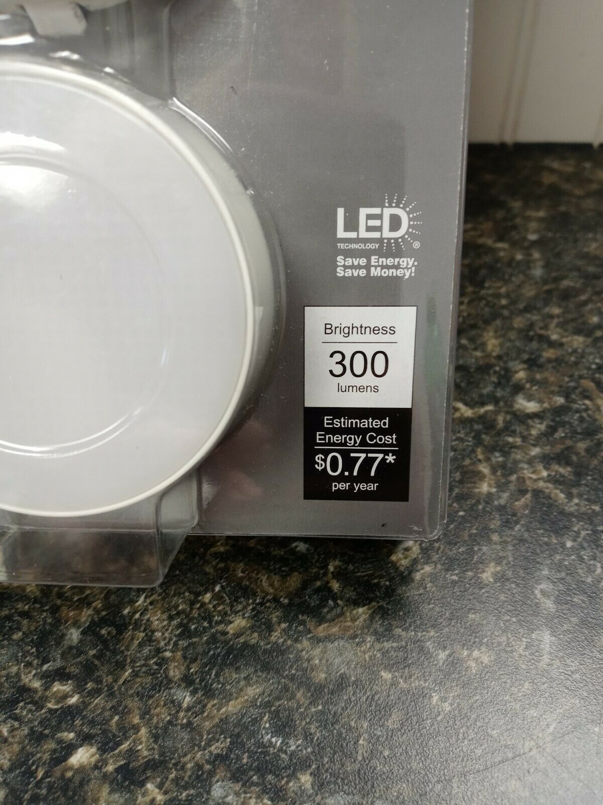 Commercial Electric Plug-in 3-Light LED RGBW Puck Light with Color Changing, White