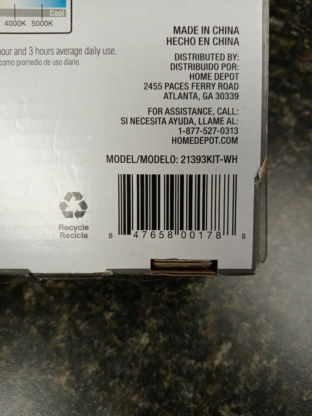 Commercial Electric Plug-in 3-Light LED RGBW Puck Light with Color Changing, White