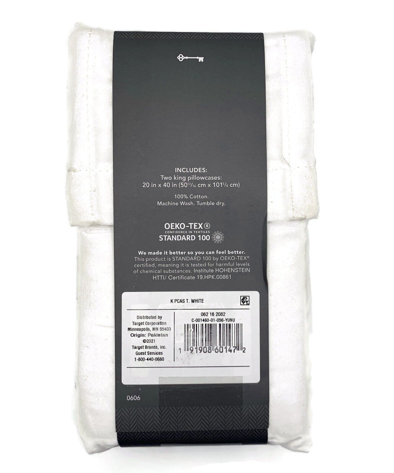 Ultra Soft Pillowcase Set (King) White 300 Thread Count - Threshold™