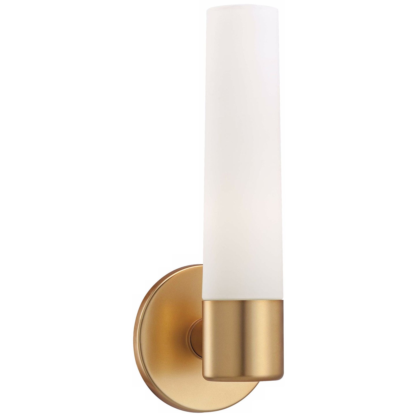 Saber 1-Light Honey Gold Wall Sconce