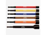 Wiha Color Coded Magnetic Nut Setters 6 Piece Set