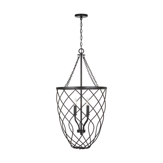 Capital Lighting Sonnet 4 Light 20" Wide Taper Candle Chandelier