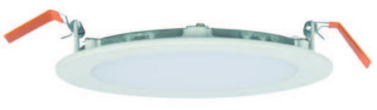 HLB Series 6 in. Adjustable CCT Canless IC Rated Dimmable Indoor, Outdoor Integrated LED Recessed Light Kit