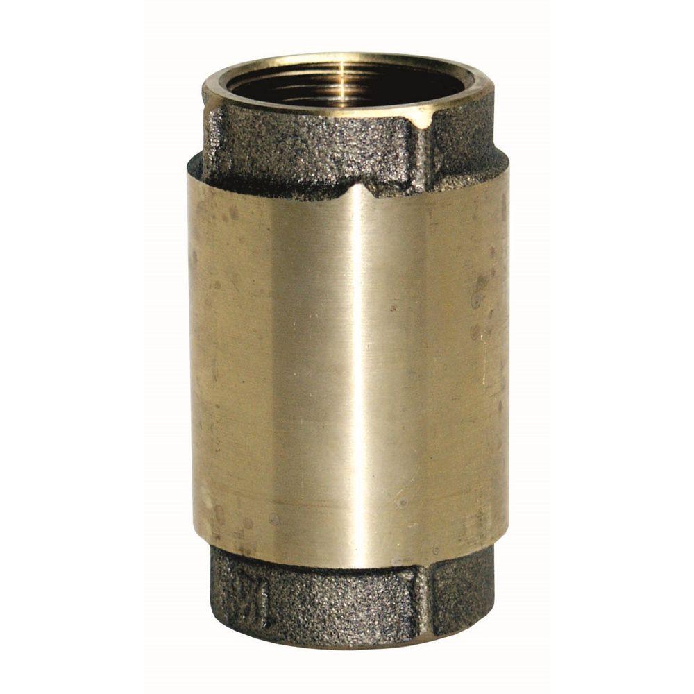 Everbilt 1 in. Brass Check Valve