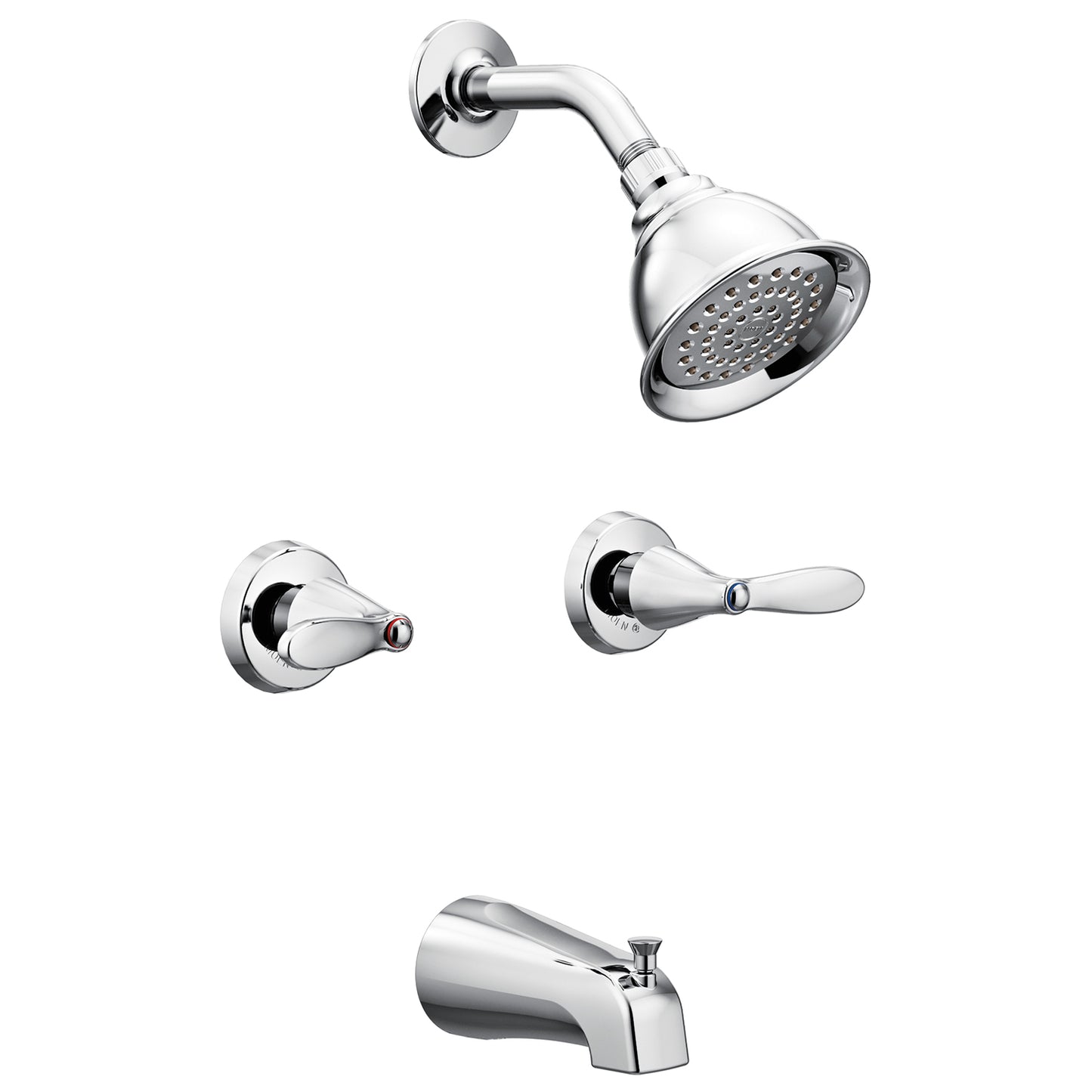 Robinet Bain-Douche Collection Adler De Moen, 2 Poignées, Chrome 82602 - Rona