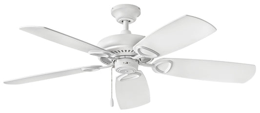 52 Inch 5 Blade Ceiling Fan-Chalk White Finish Hinkley Lighting 901352Fcw-Nia