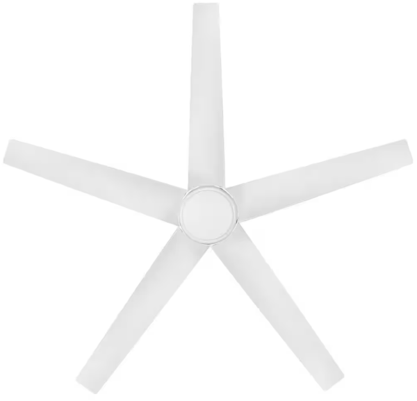 Mena 54 in. White Color Changing LED Indoor/Outdoor Hugger Matte White Ceiling Fan with Light and Remote