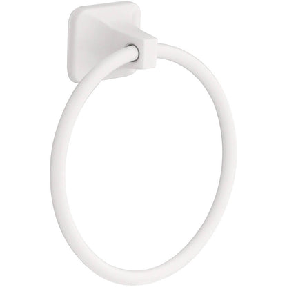 Franklin Brass D2416W Futura Towel Ring  White