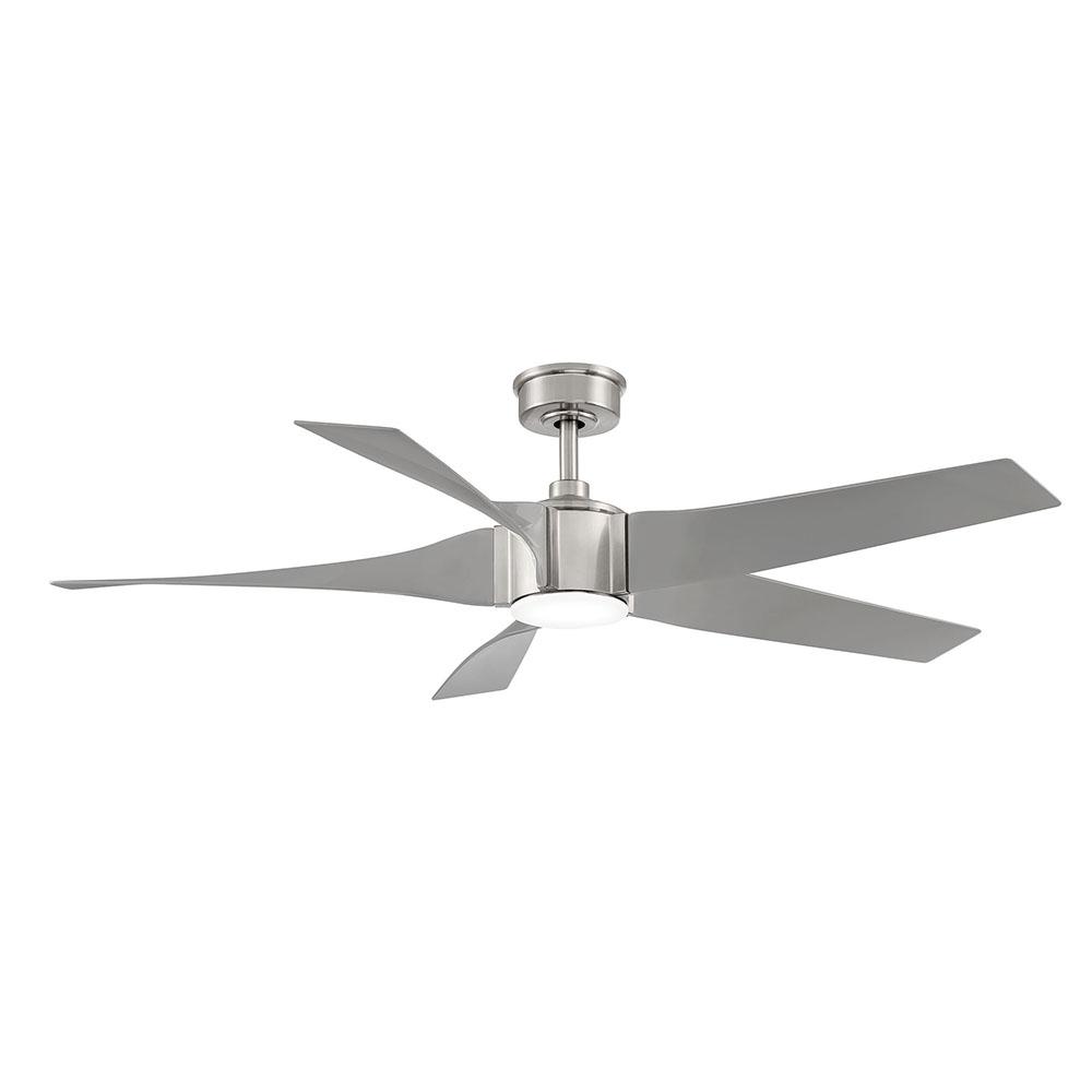 Home Decorator Sky Parlor 56  LED Indoor Brushed Nickel Ceiling Fan