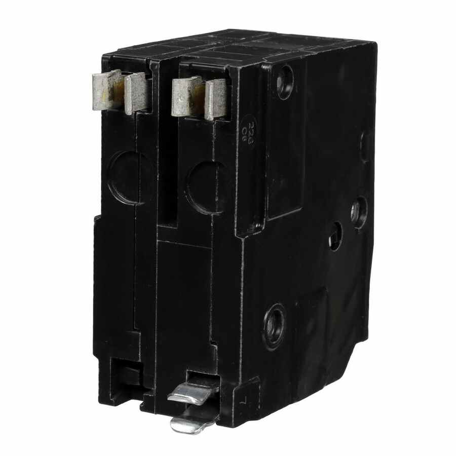 Square D QO220CP QO 20-Amp Double-Pole Circuit Breaker - Quantity 5