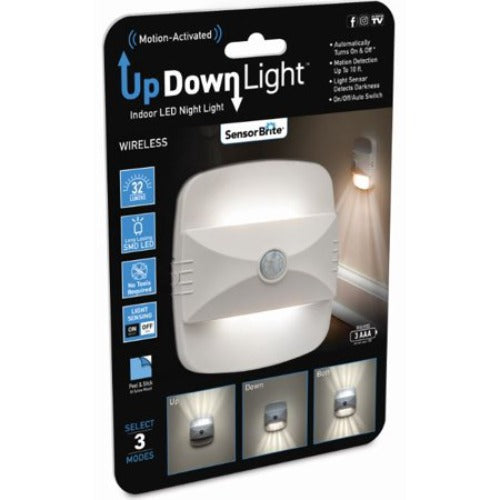 Sensor Brite UpDown Light as Seen on TV Wireless Motion Activated LED Light 1 Pc