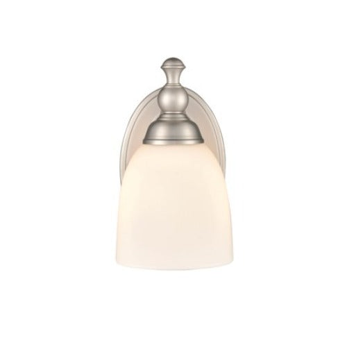 Millennium Lighting 8" Tall Satin Nickel Bathroom Sconce