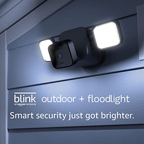 Blink Wireless Outdoor 1-Camera System Plus Floodlight, Black