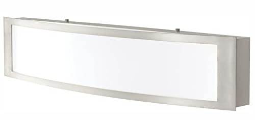 Woodbury 24.5 in. Brushed Nickel Linear LED Vanity Light Bar