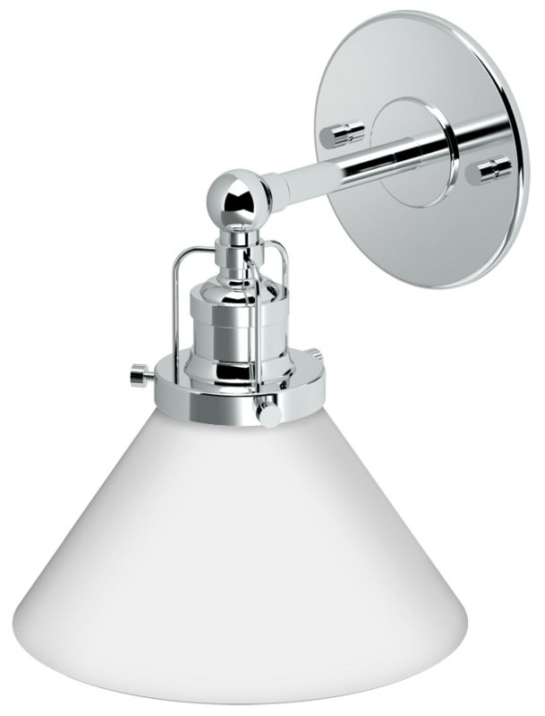 Café Single Sconce  Chrome