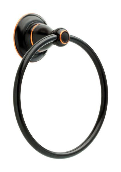 Delta Porter Wall Mounted Towel Ring in Oil Rubbed Bronze