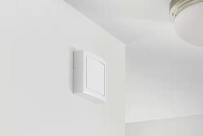 Defiant Wireless Battery Operated Doorbell Kit with Wireless Push Button, White