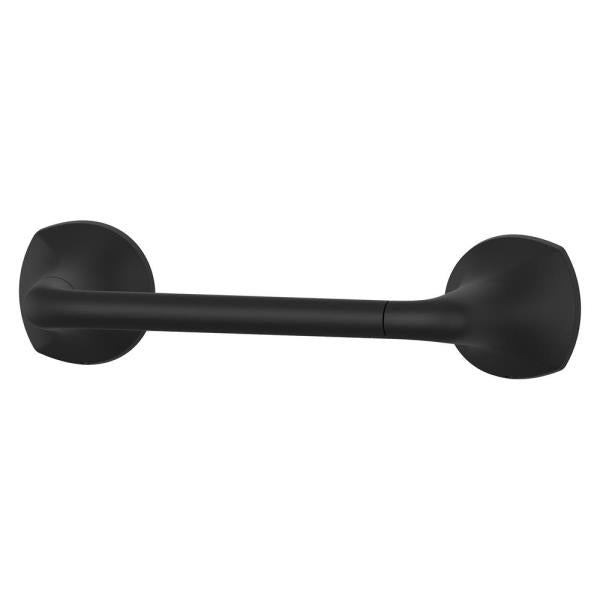 Ladera Toilet Paper Holder in Matte Black