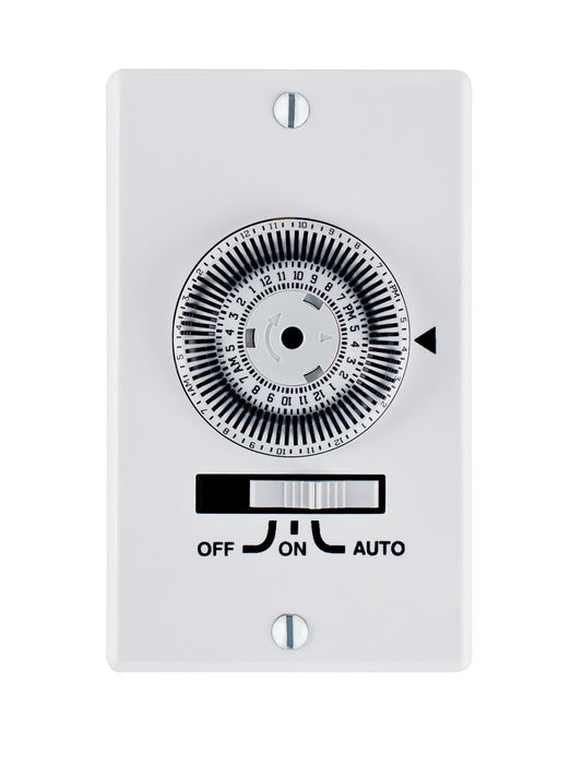 Intermatic Indoor Mechanical Timer 120 V White