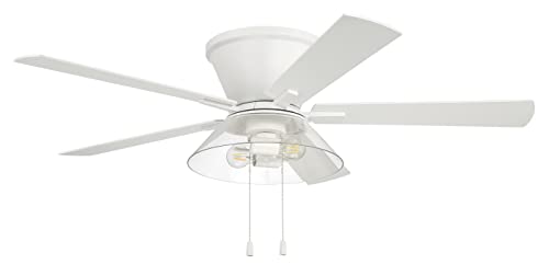 Craftmade Ist525 Insight 52  5 Blade Indoor LED Ceiling Fan - White