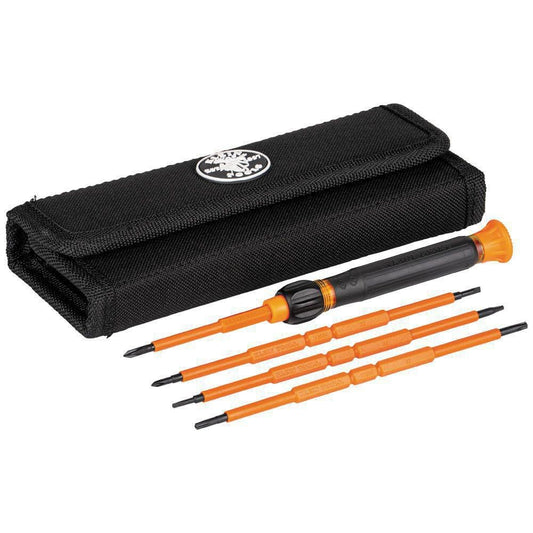 Klein Tools 8-in-1 Insulated Precision Screwdriver with Case