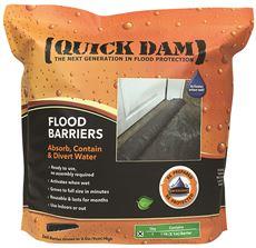 Quick Dam 17  Water Activated Flood Barrier 1/pack