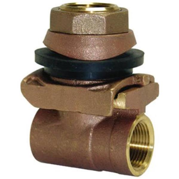 Water Source PA125NL 1.25 in. Brass Pitless Adapter