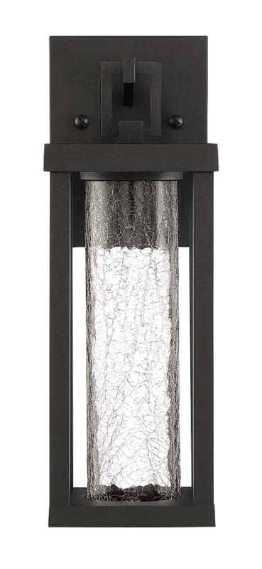 Signature Hardware 944718-13 Willmar 14" Tall LED Outdoor Wall Sconce Black Outdoor Lighting Wall Sconces