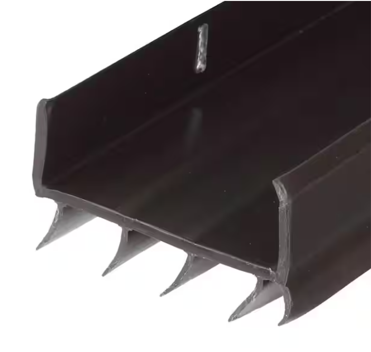 M-D Building Products 36 in. Brown Vinyl U-Shape Screw-on Under Door Seal