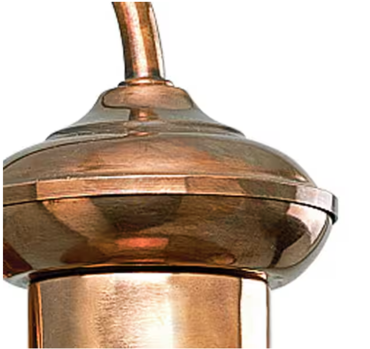 Progress Lighting Brookside Collection 12 in.1-Light Solid Copper Farmhouse Outdoor Medium Wall Lantern Light